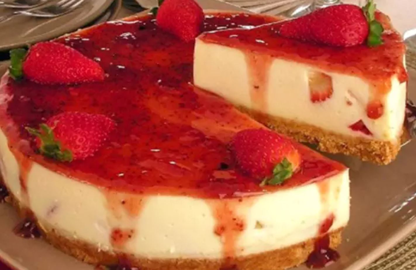 Cheesecake de Morango