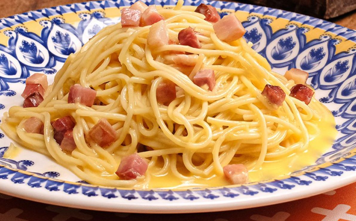 Macarrão à Carbonara Simples